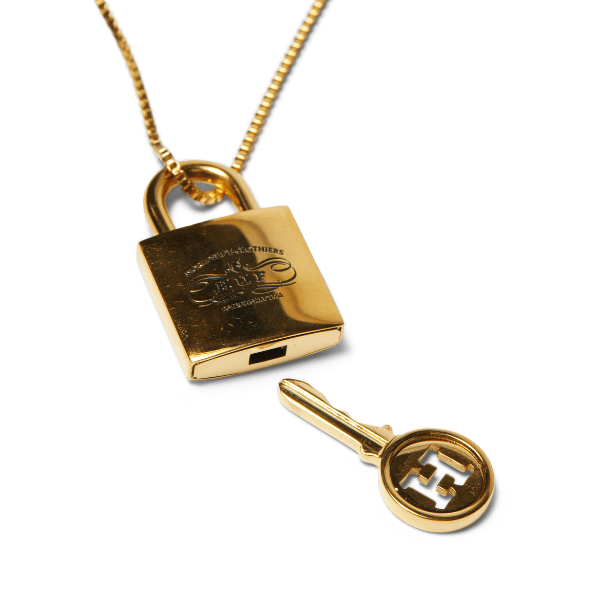 Lock & Key Pendant