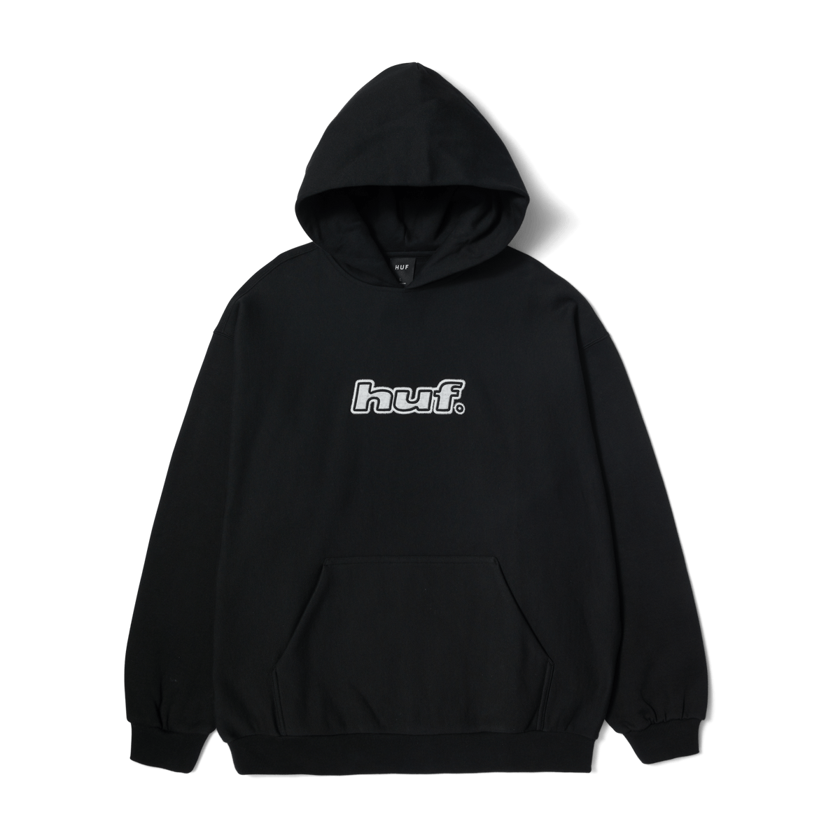 Logo Applique Hooded Fleece HUF Worldwide