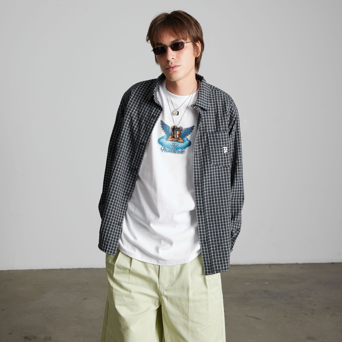 Megablast Long Sleeve Woven Top