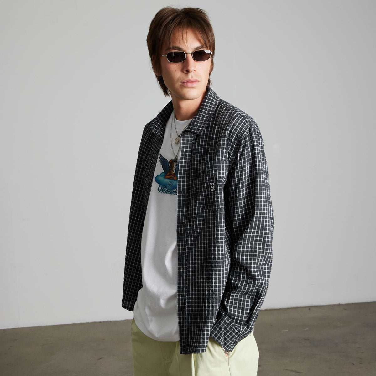 Megablast Long Sleeve Woven Top