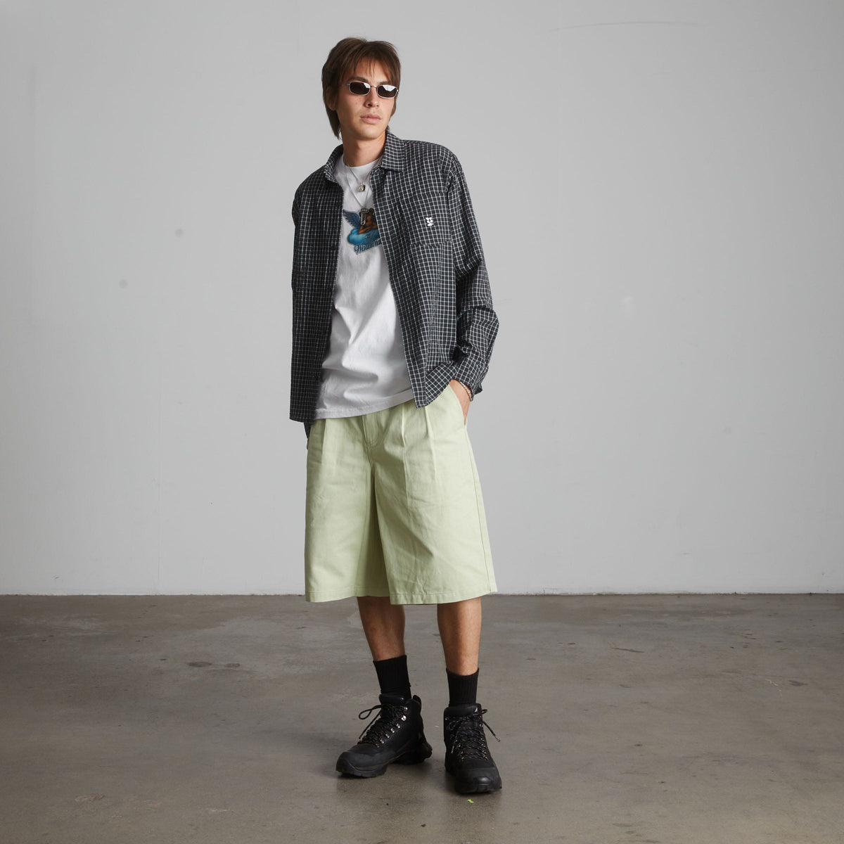 Megablast Long Sleeve Woven Top