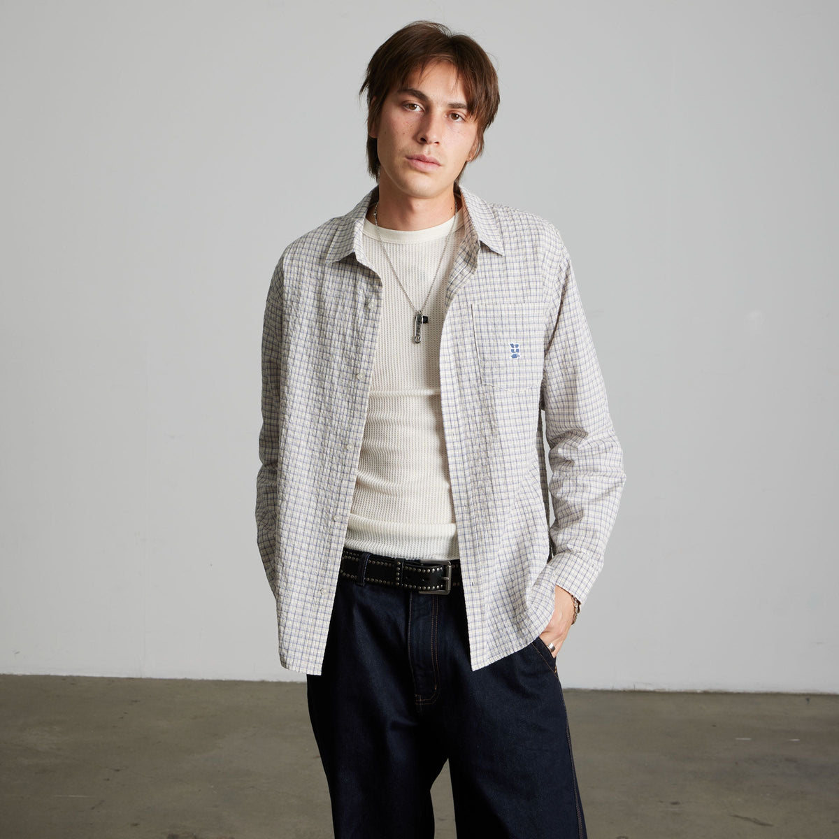 Megablast Long Sleeve Woven Top