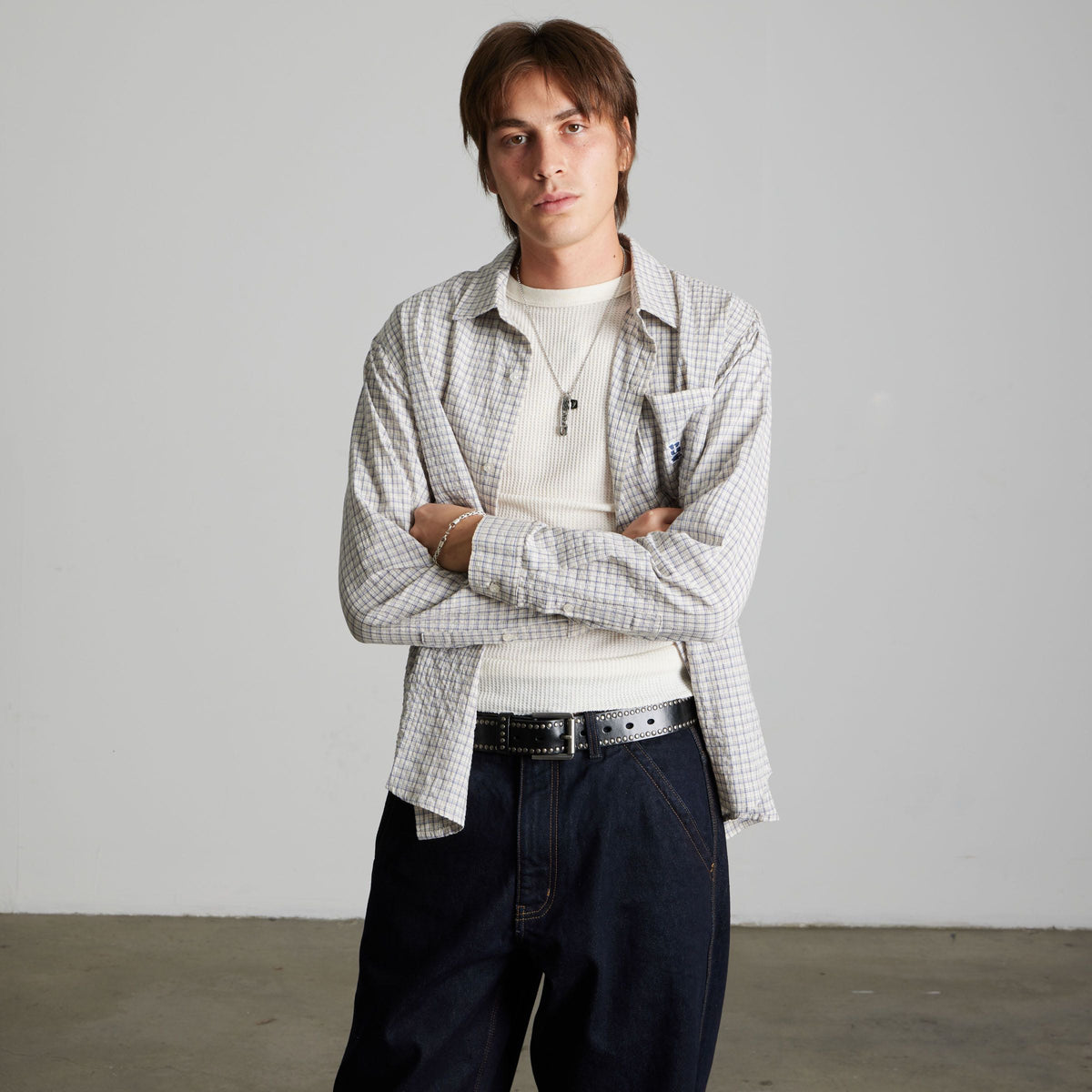 Megablast Long Sleeve Woven Top