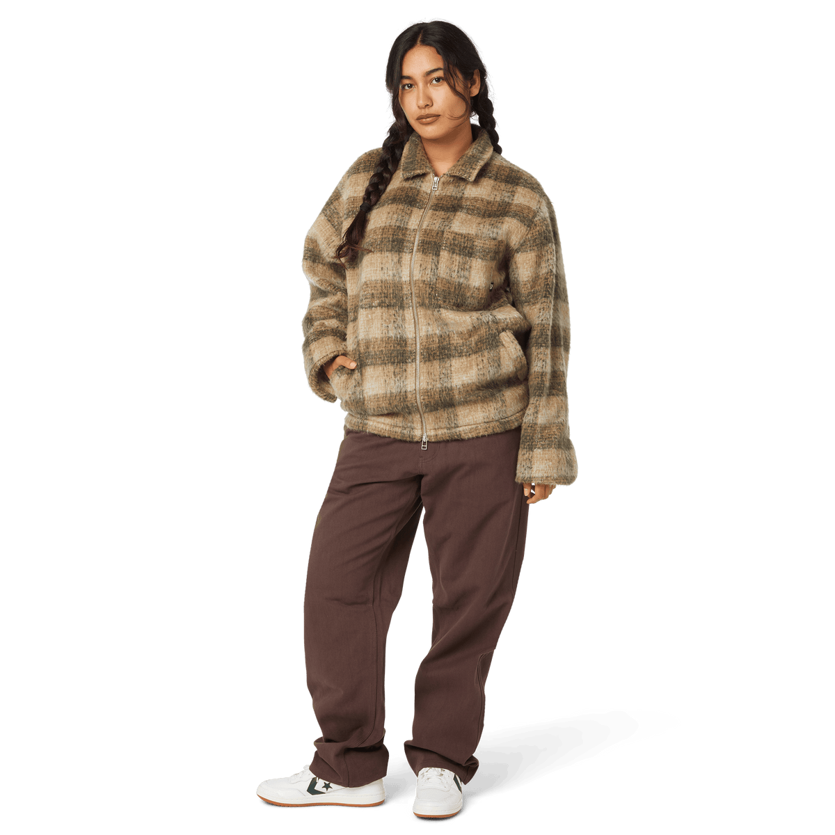 Megablast Plaid Jacket