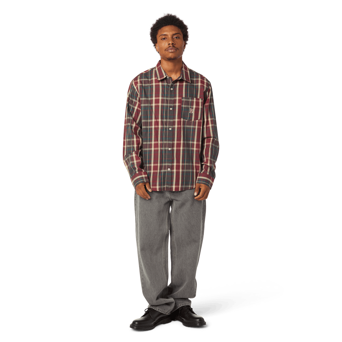 Megablast Plaid Long Sleeve Shirt