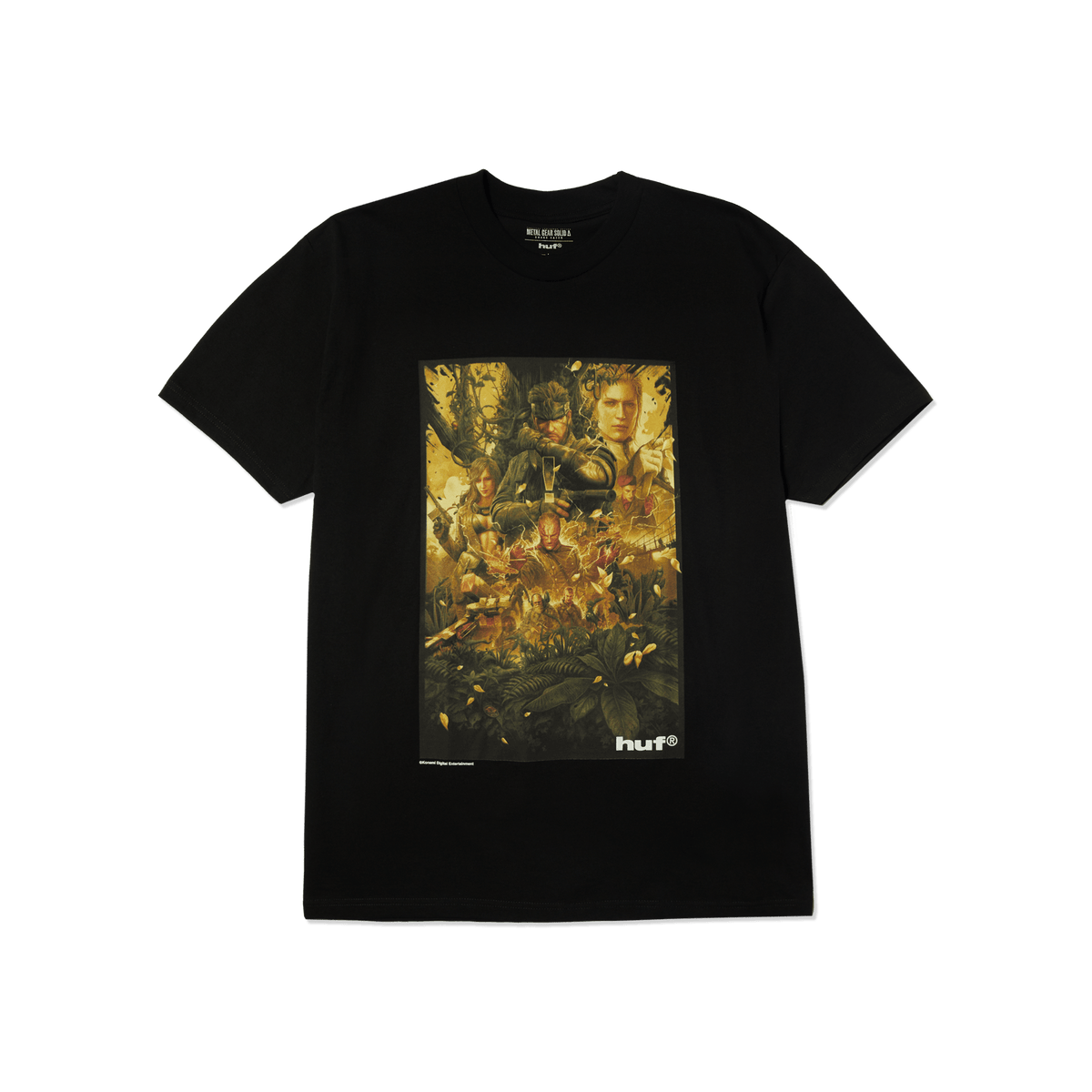 metal gear rising t shirt HUF METAL GEAR SOLID ?: SNAKE EATER T-SHIRT in Black