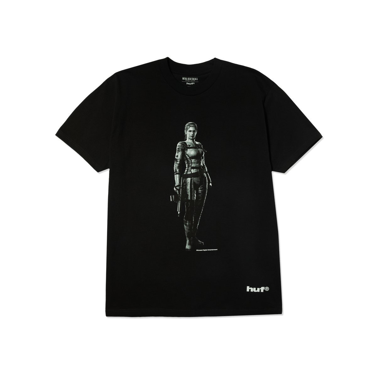 HUF METAL GEAR SOLID ?: SNAKE EATER THE BOSS T-SHIRT in Black
