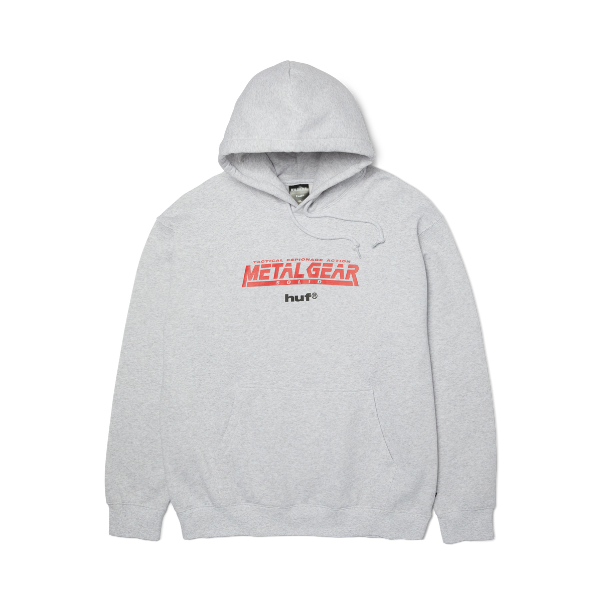 gear pullover HUF MGS1 Pullover Hoodie in Heather Grey