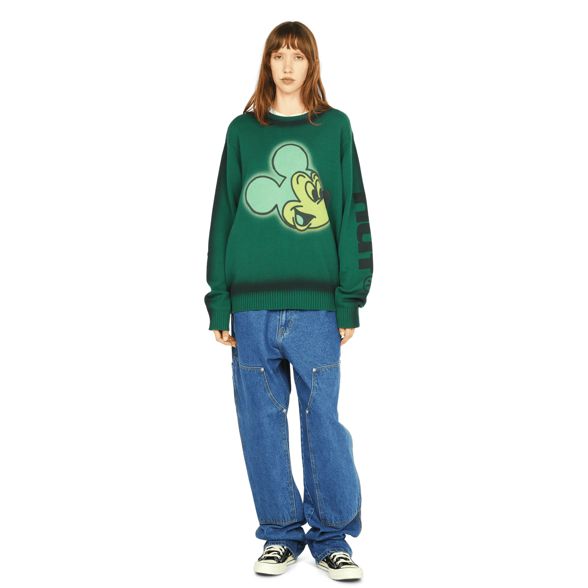 Disney | HUF Mickey Spray Crewneck Sweatshirt