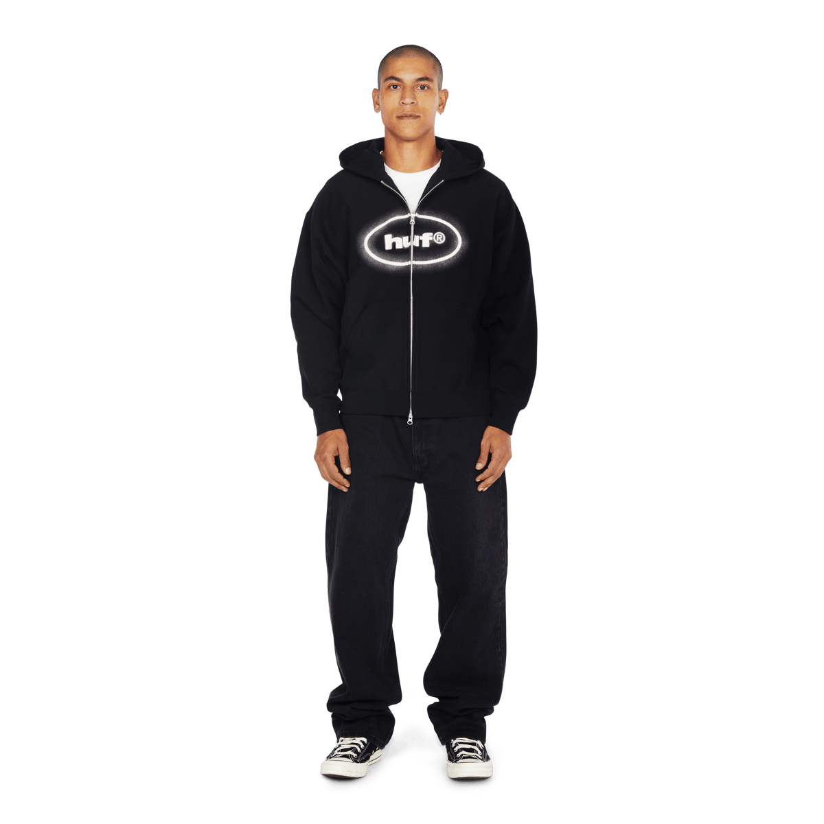 Disney | HUF Mickey Spray Full-Zip Hoodie