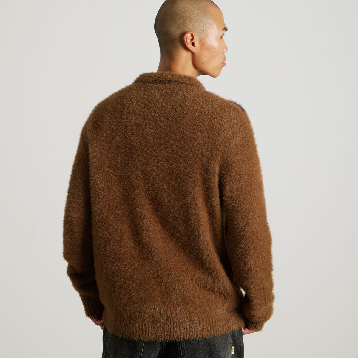 Milton Mohair Polo Sweater