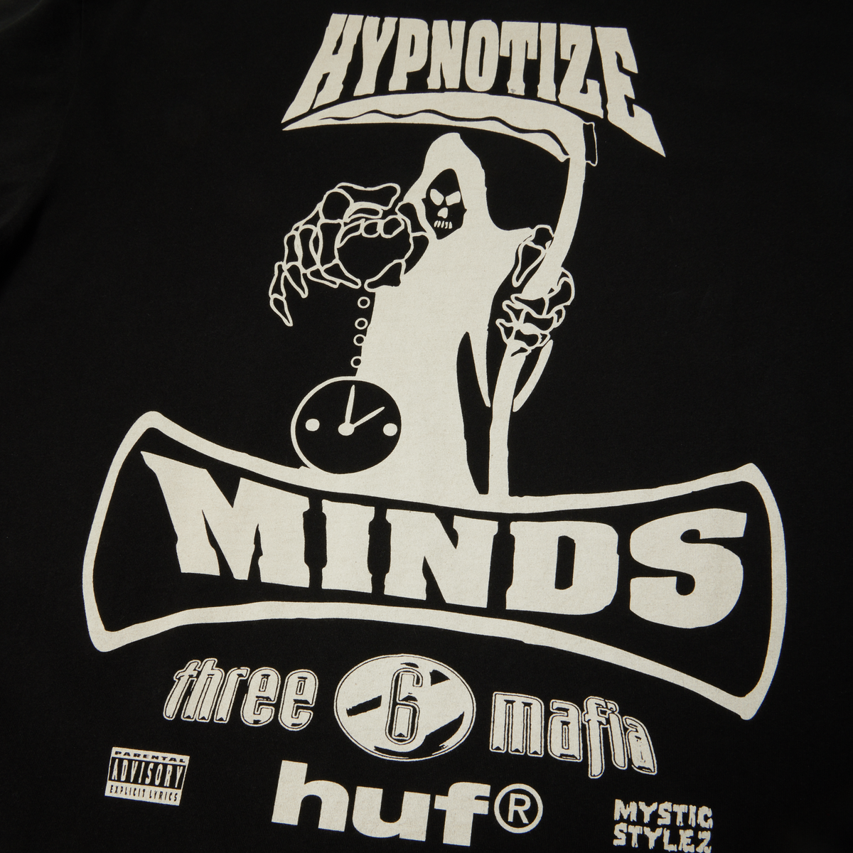 huf x Three 6 Mafia Most Known Unknown T-Shirt