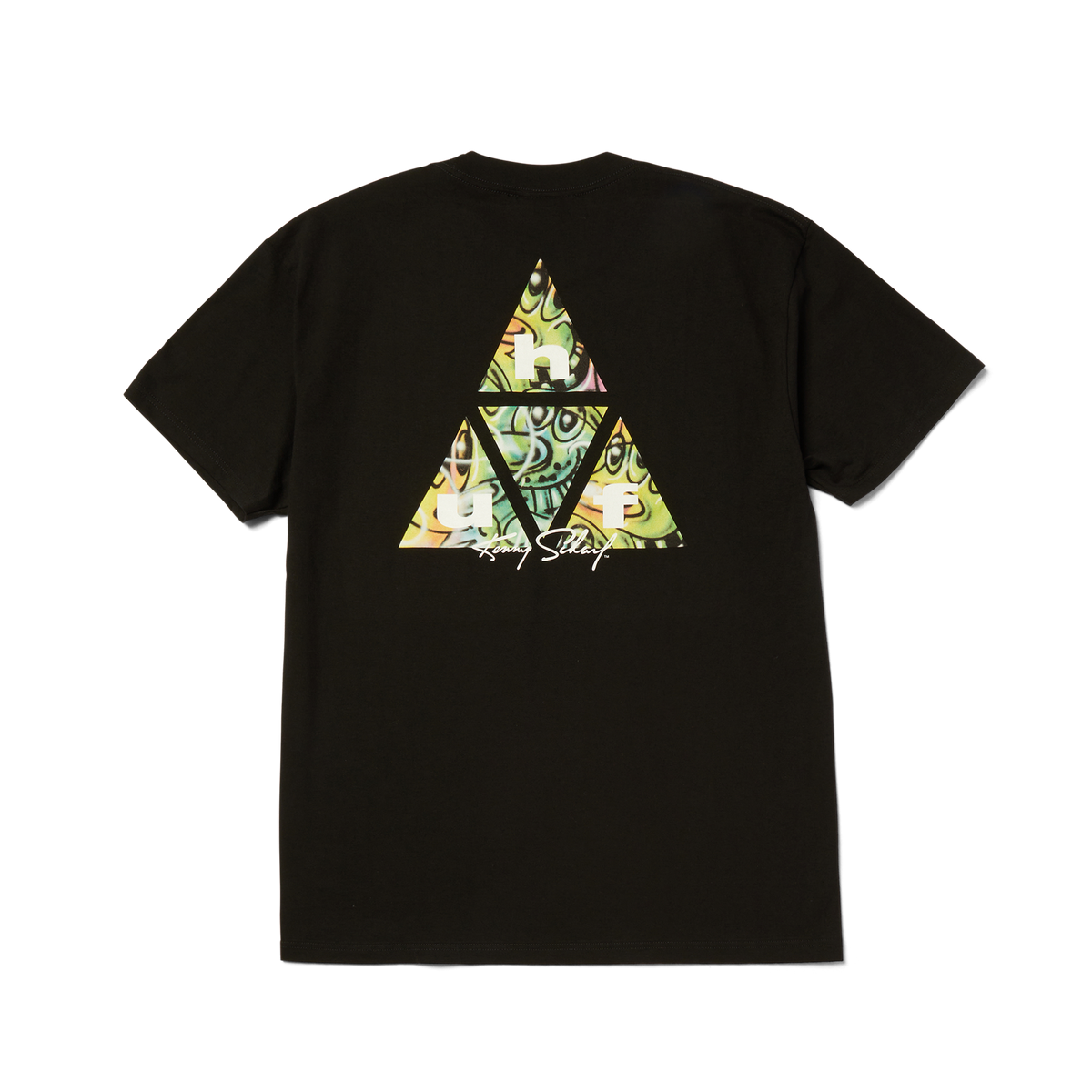 Kenny Scharf Multitud Triple Triangle T-Shirt