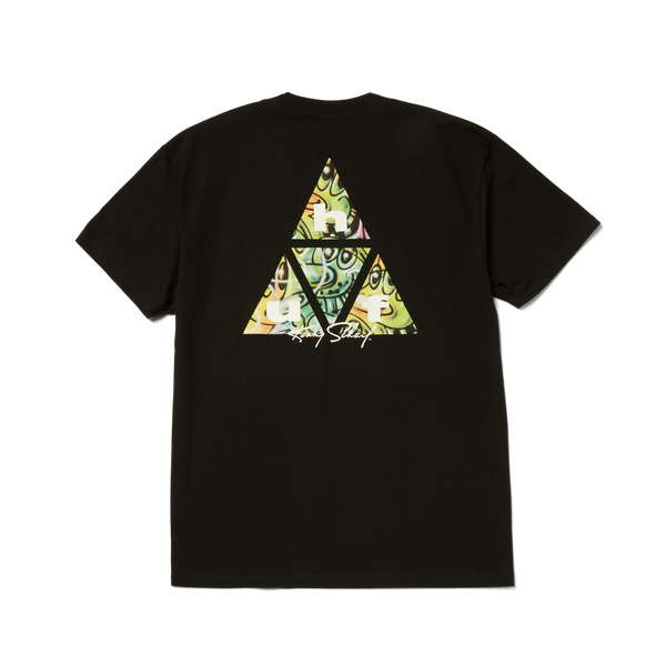 Kenny Scharf Multitud Triple Triangle T-Shirt