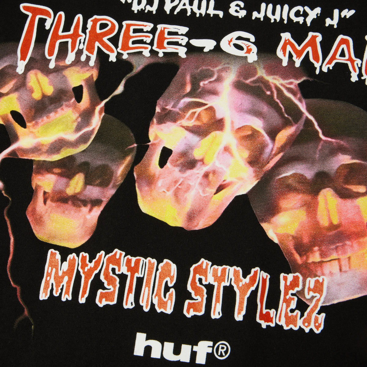 huf x Three 6 Mafia Mystic Styles T-Shirt