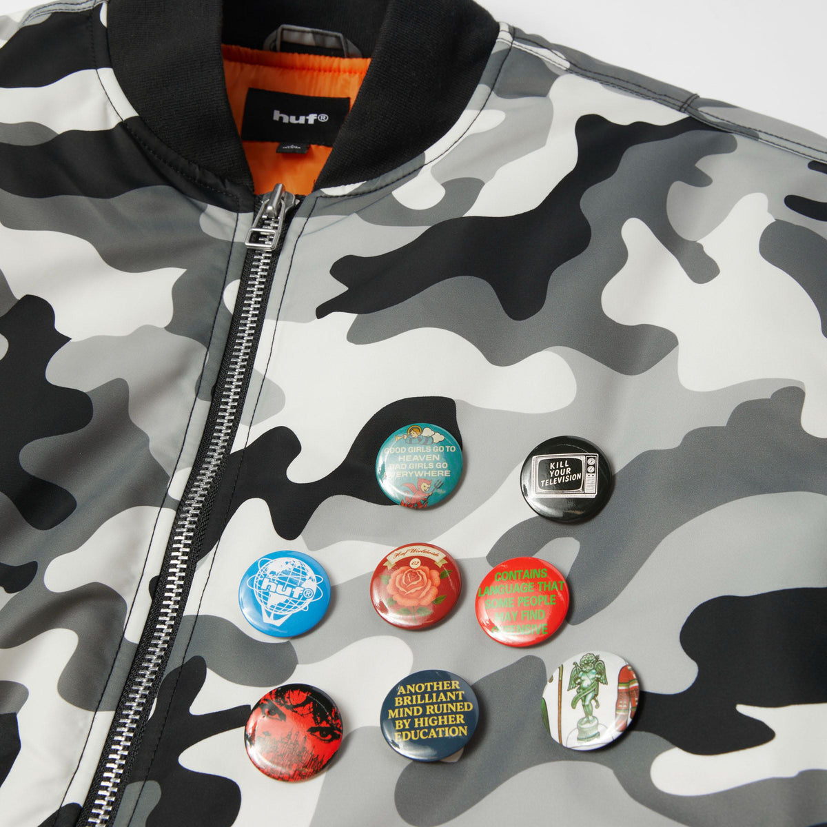 Olympia Camo Flight Jacket
