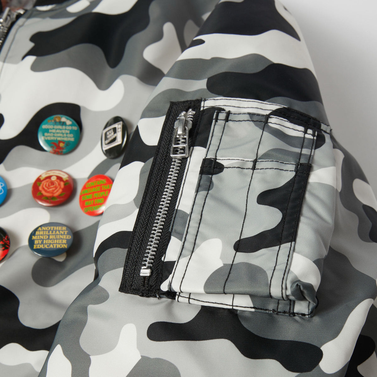 Olympia Camo Flight Jacket