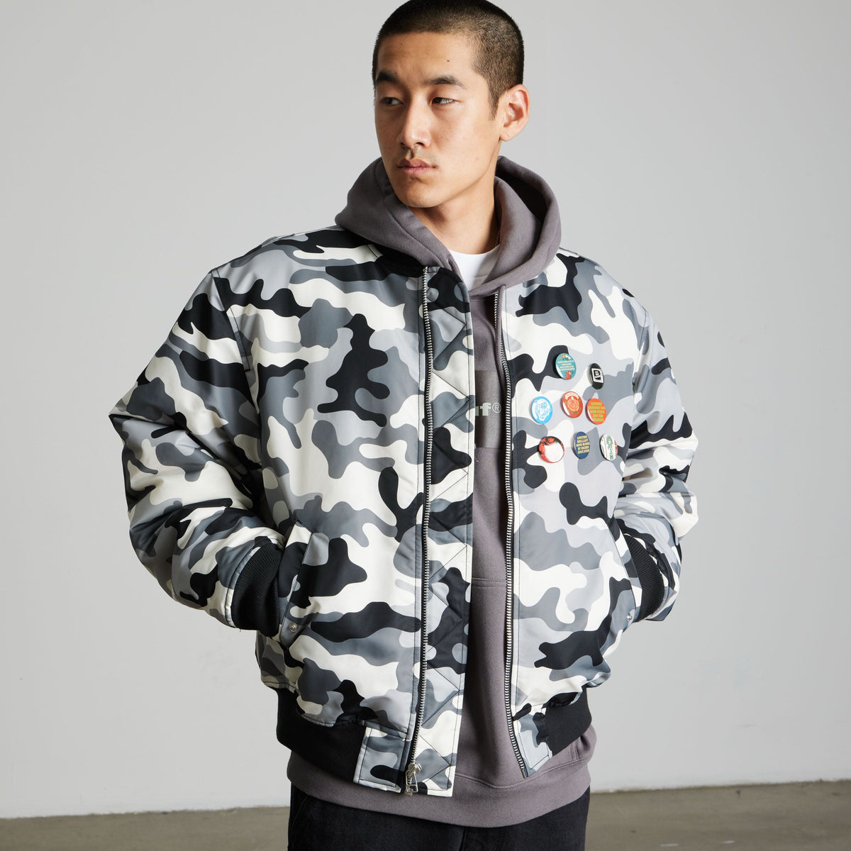 Olympia Camo Flight Jacket