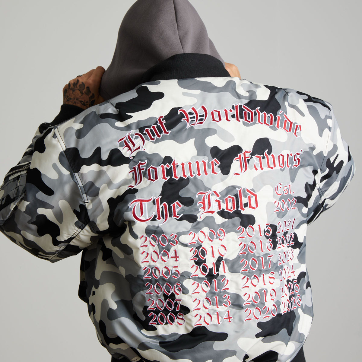 Olympia Camo Flight Jacket