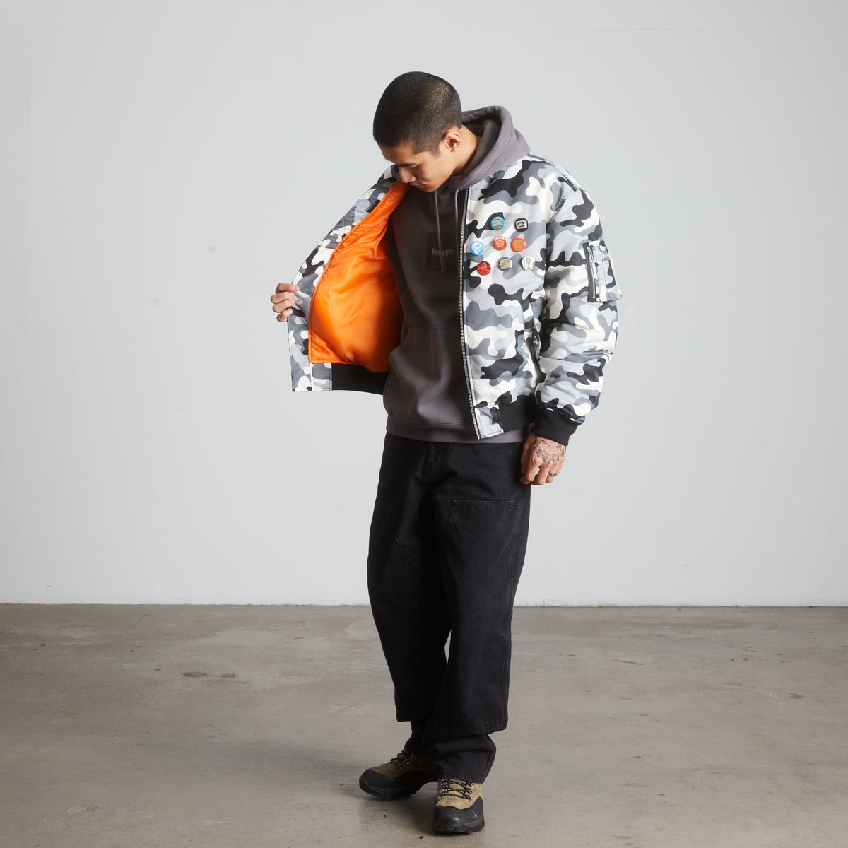 Olympia Camo Flight Jacket