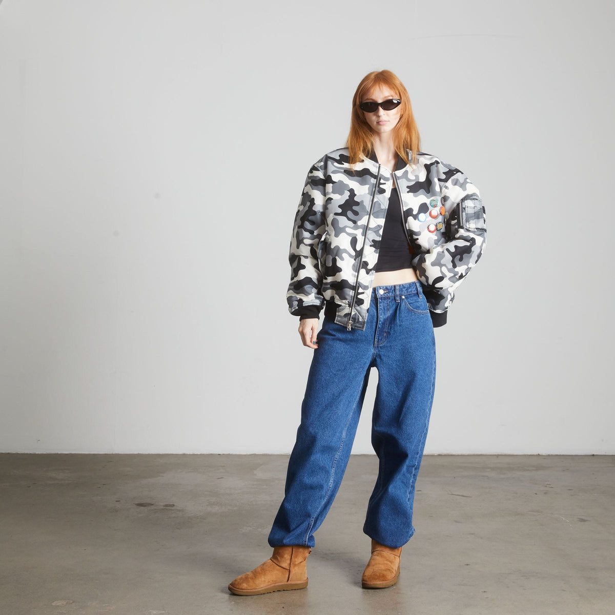 Olympia Camo Flight Jacket