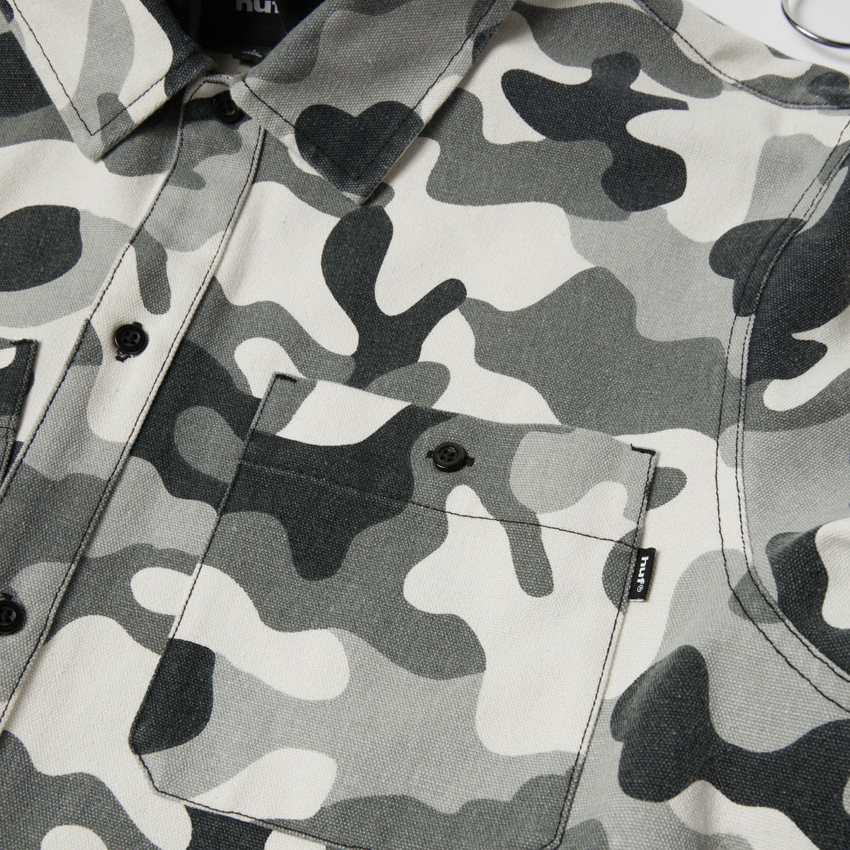 Olympia Camo Hooded Overshirt