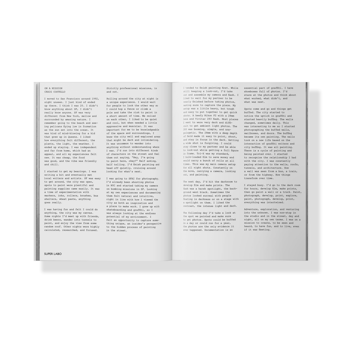 On A Mission Book