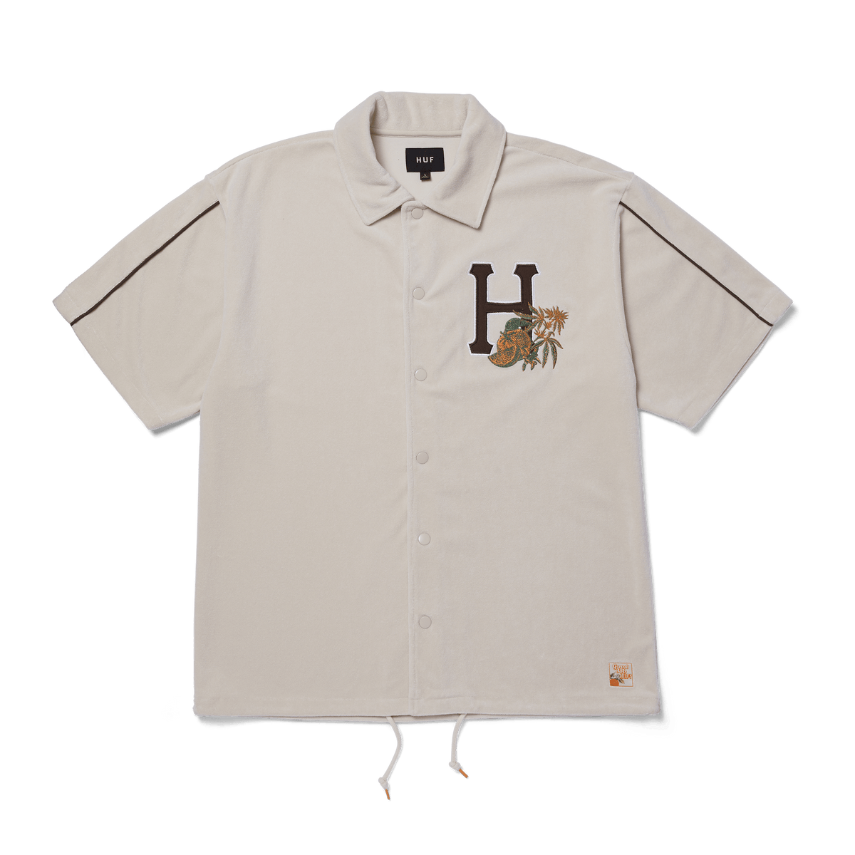 HUF x Midnight Organic H Terry Shirt – HUF Worldwide HUF x Midnight Organic H Terry Shirt – HUF Worldwide