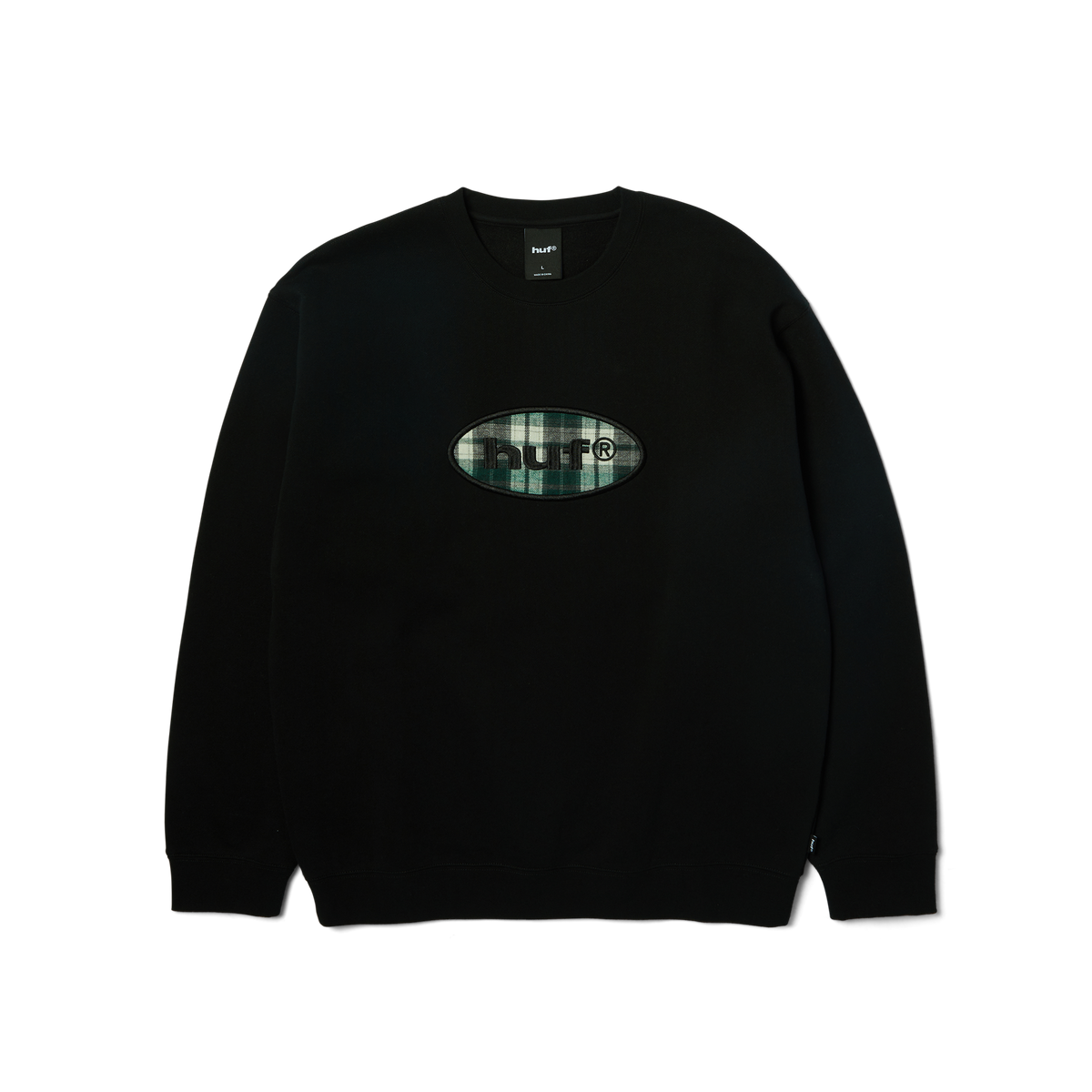 Oval Applique Crewneck Sweatshirt