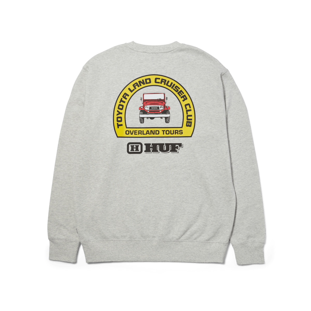 Huf x Toyota Overland Touring Ash Crewneck Sweatshirt M
