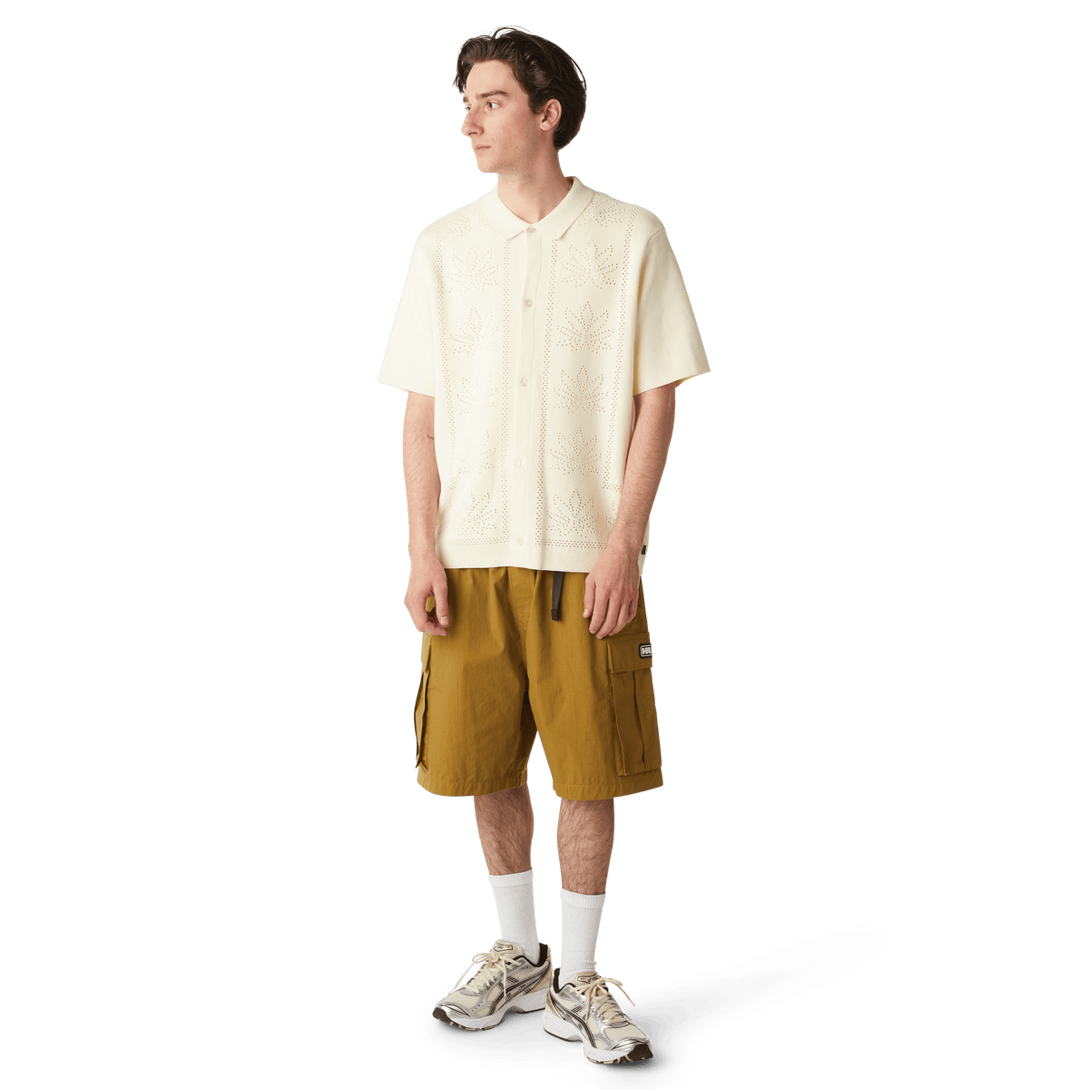 Plantlife Perforated Knit Top