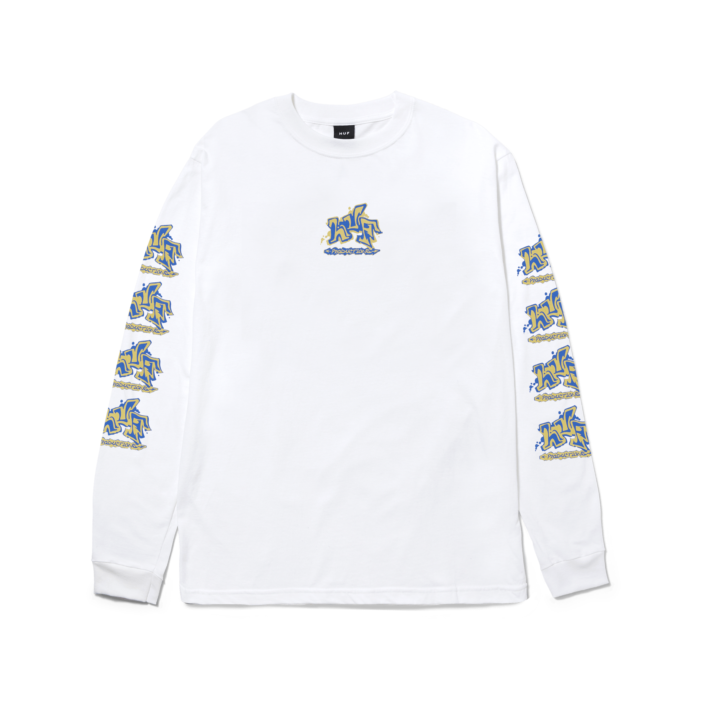 Productions Long Sleeve T-Shirt – HUF Worldwide Productions Long Sleeve T-Shirt – HUF Worldwide