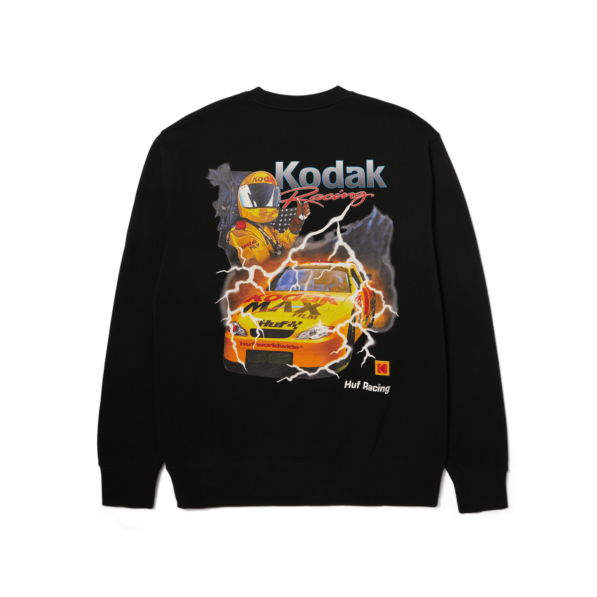 HUF x Kodak Ride The Lightning Crewneck Sweatshirt – HUF HUF x Kodak Ride The Lightning Crewneck Sweatshirt – HUF