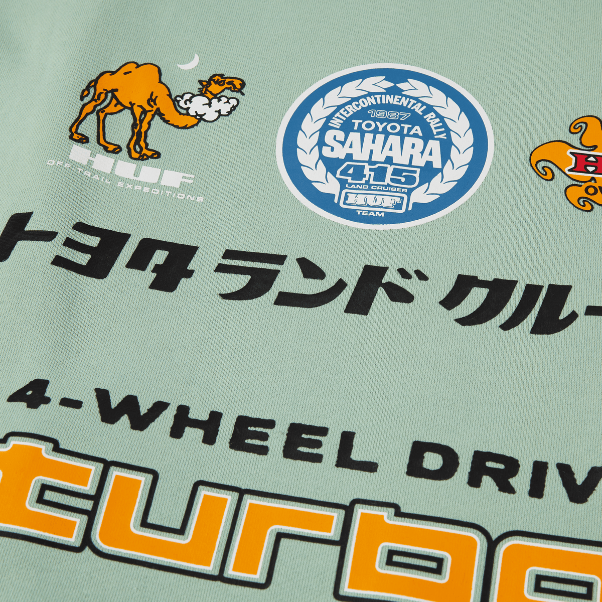 HUF x Toyota Sahara Rally Pullover Hoodie – HUF Worldwide