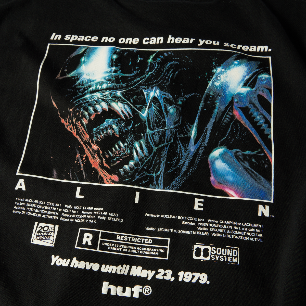 huf x Alien Scream T-Shirt