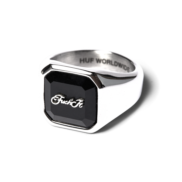 Script Signet Ring