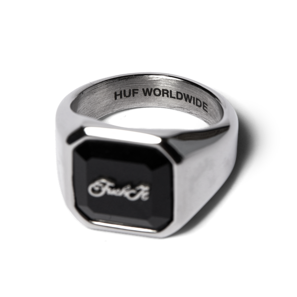 Script Signet Ring