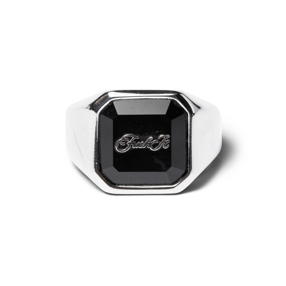 Script Signet Ring