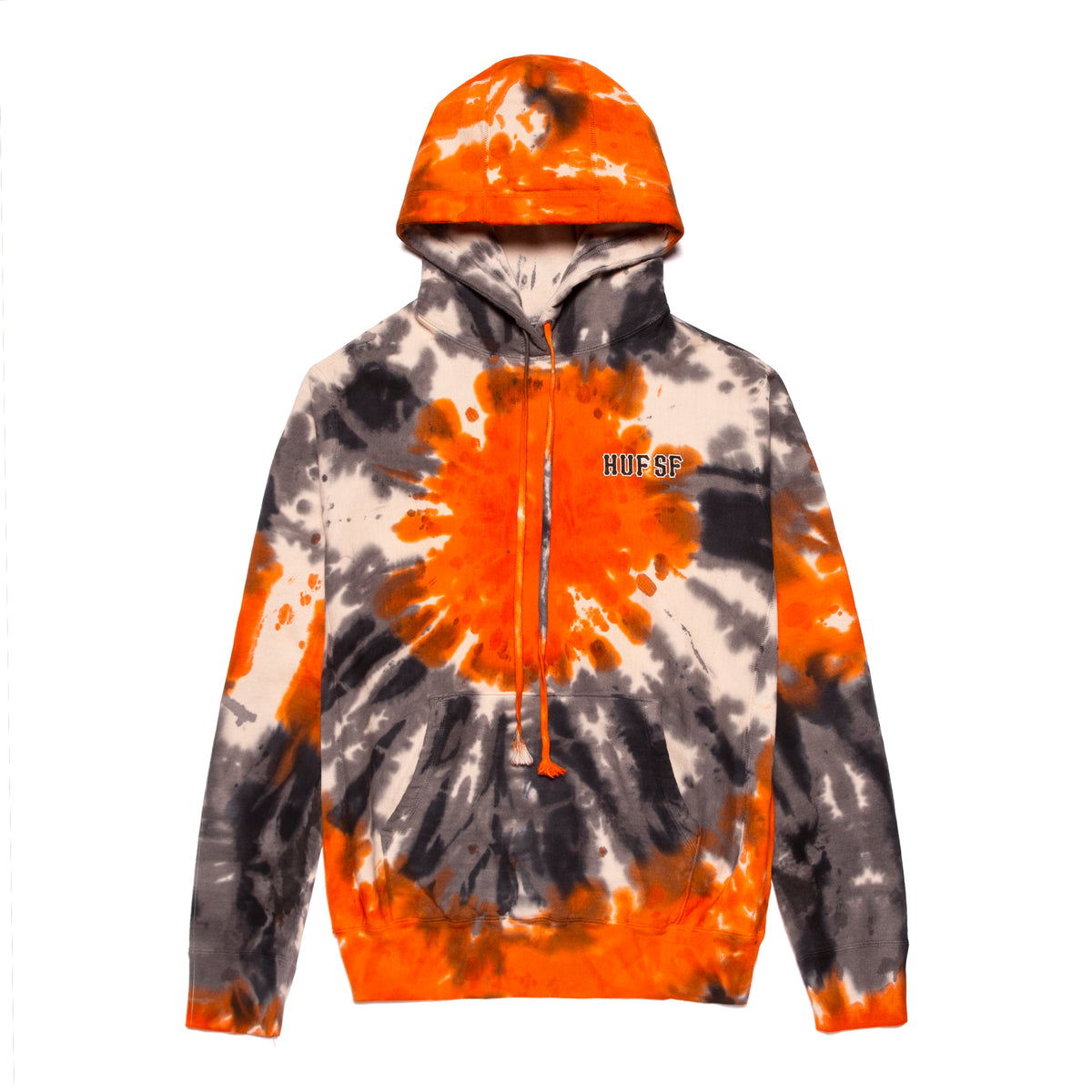 HUF tie dye hoodie store