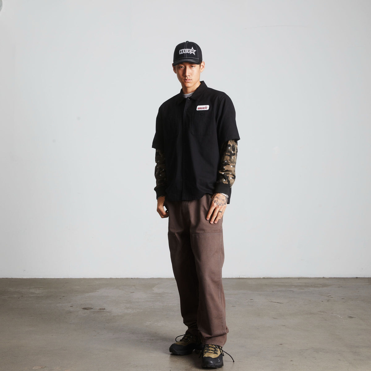 Shadows Long Sleeve Work Shirt