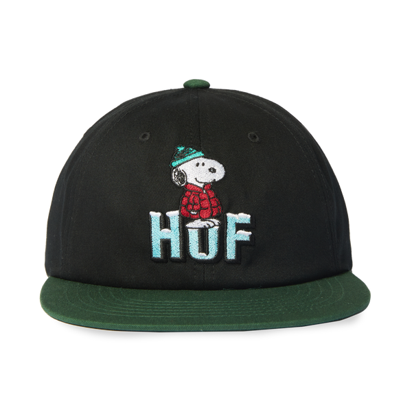 Snoopy Puffer Snapback Hat