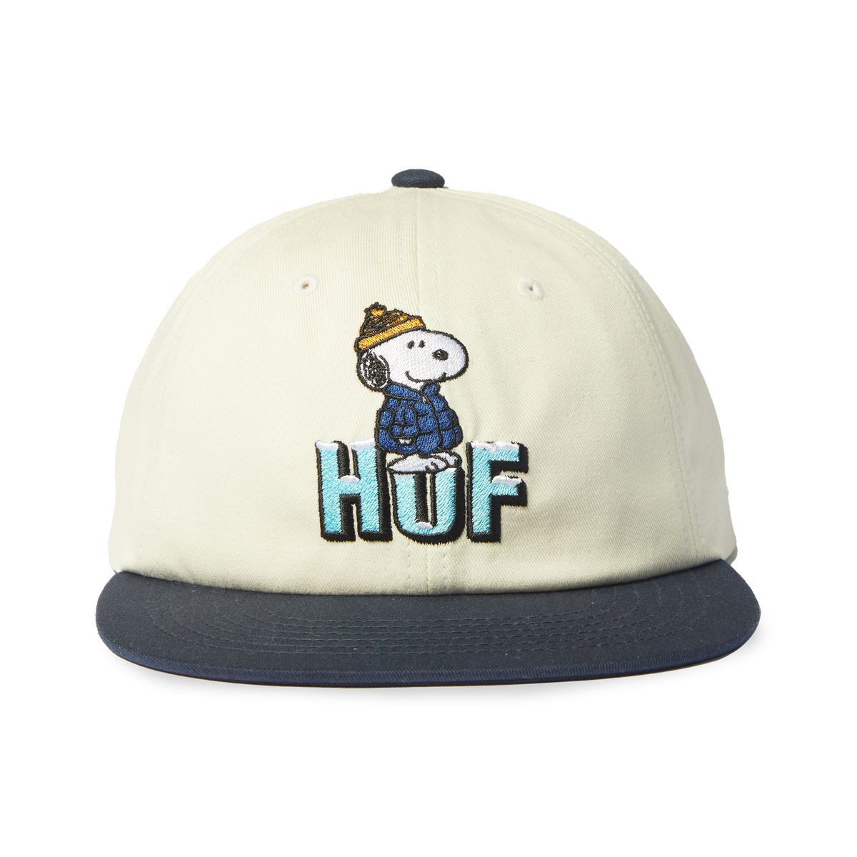 Snoopy Puffer Snapback Hat