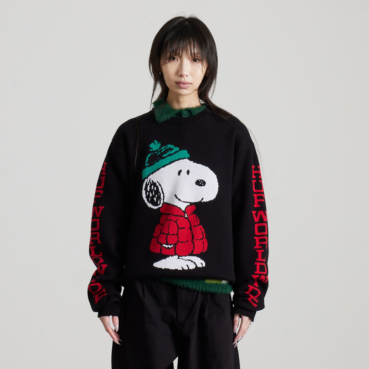 Snoopy Puffer Sweater