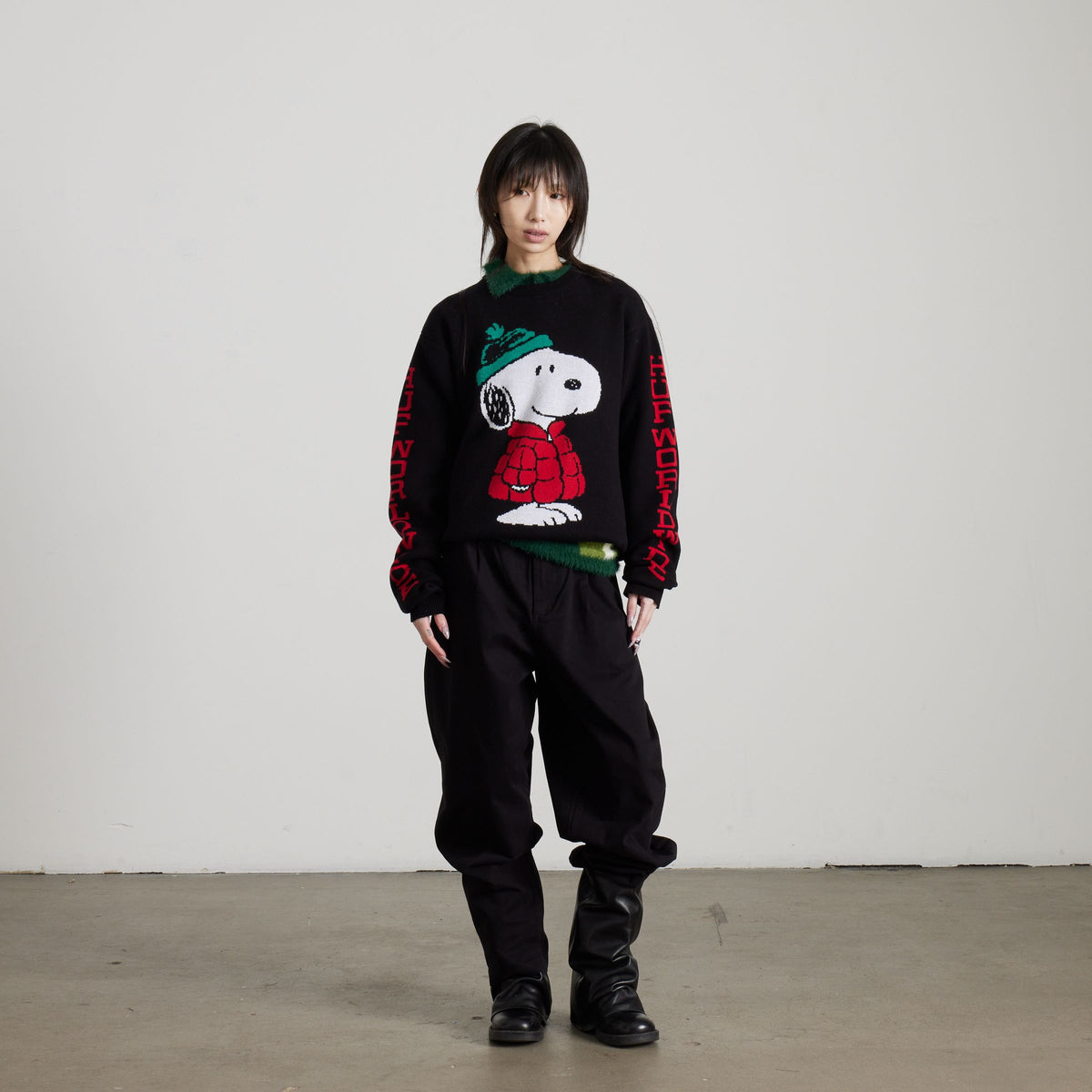 Snoopy Puffer Sweater