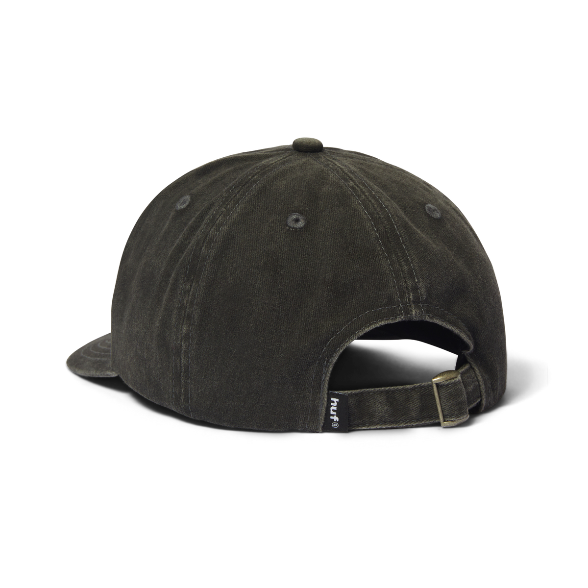Sol Denim 6-Panel Curved-Visor Washed Hat