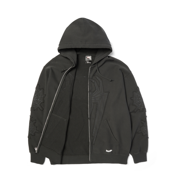 huf x Spider-Man Web Full-Zip Washed Hoodie