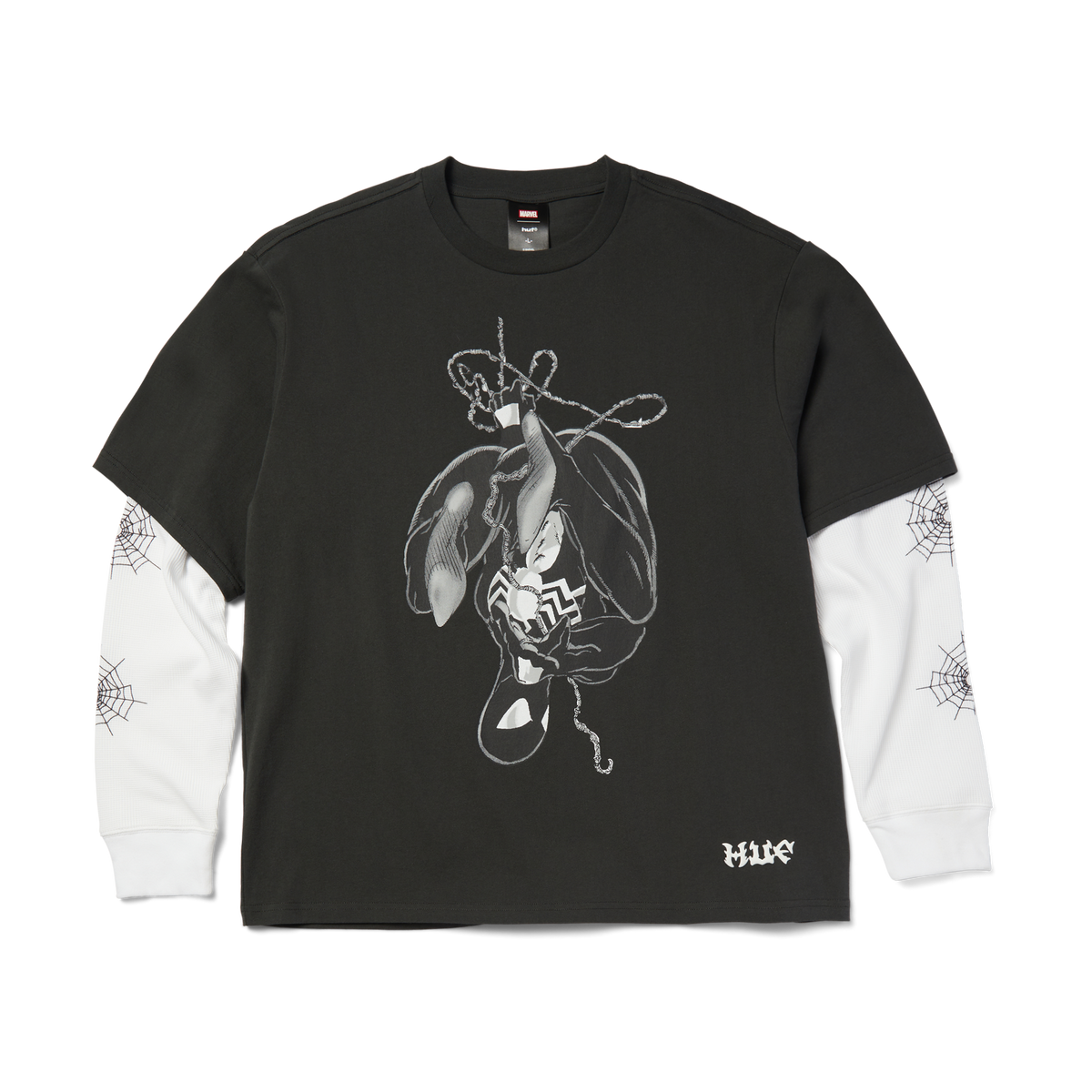 huf x Spider-Man Web Long Sleeve Double Layer Top