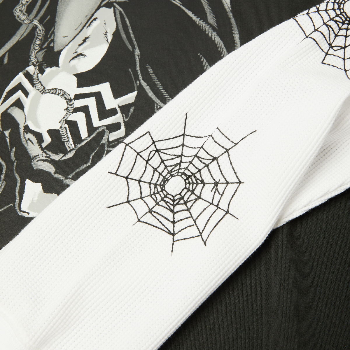 huf x Spider-Man Web Long Sleeve Double Layer Top