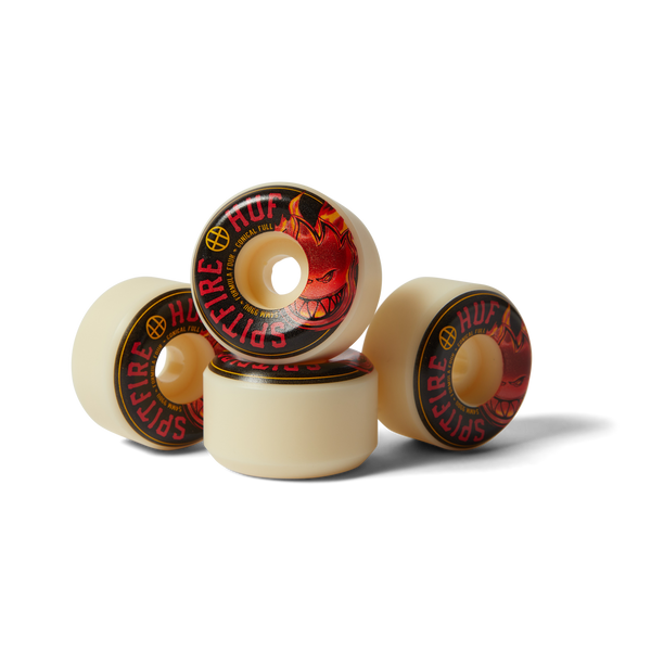 huf x Spitfire 54mm Conical Skate Wheels