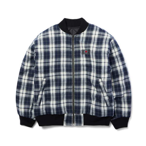 huf x Spitfire Reversible Plaid Jacket